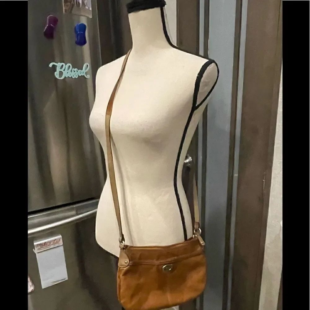 Fossil Leather Crossbody Purse 